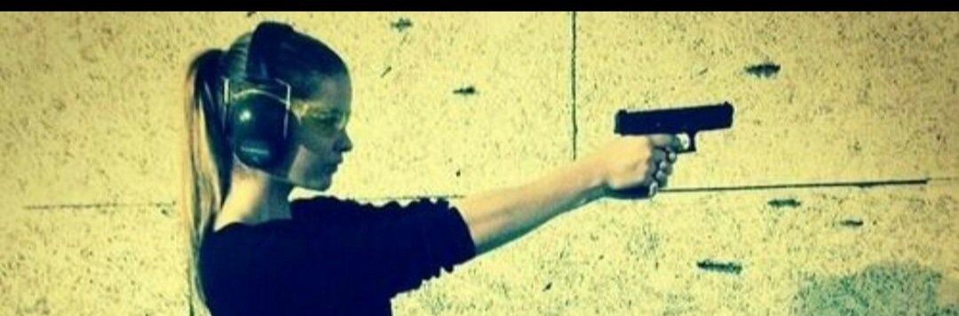 *At the firing range getting in some target practice*