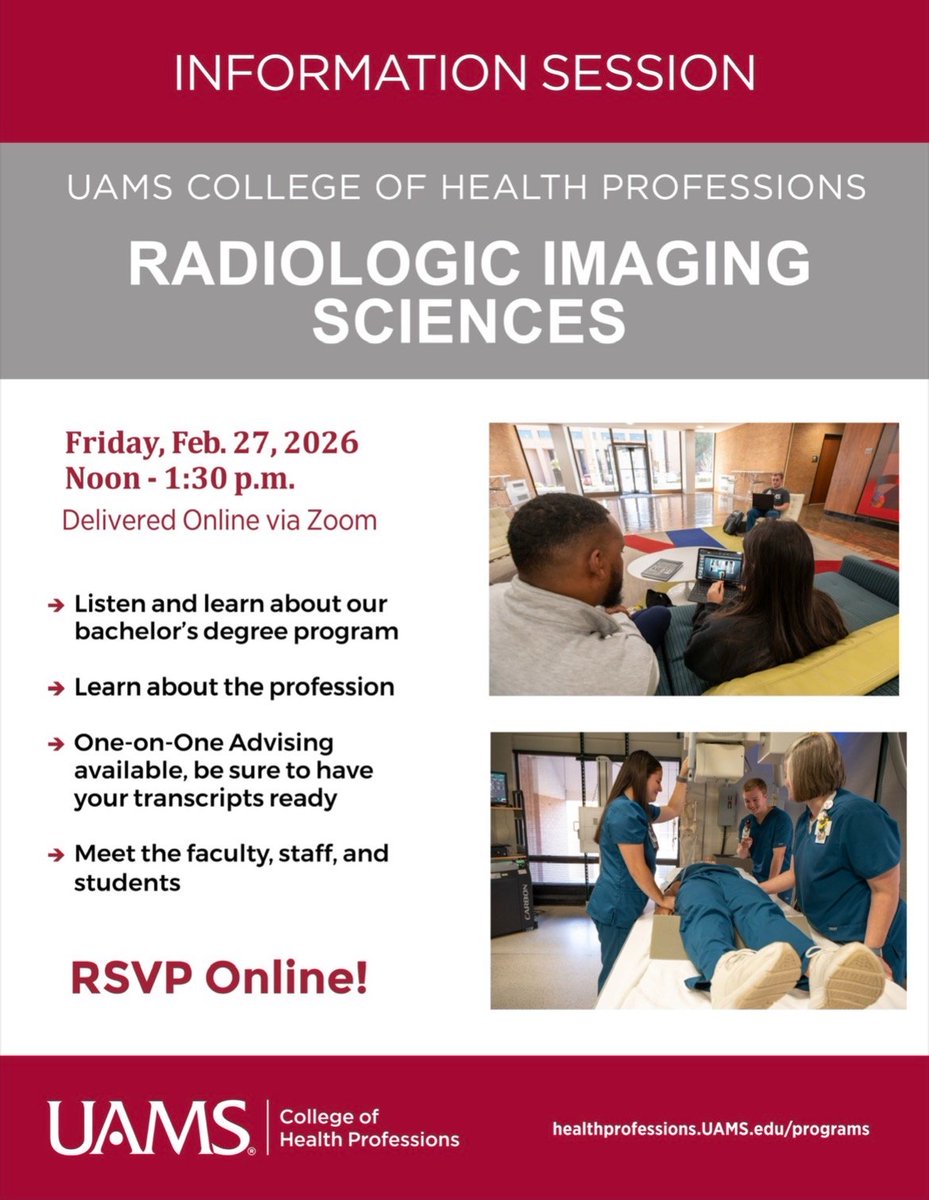 UAMS College of Health Professions tweet media