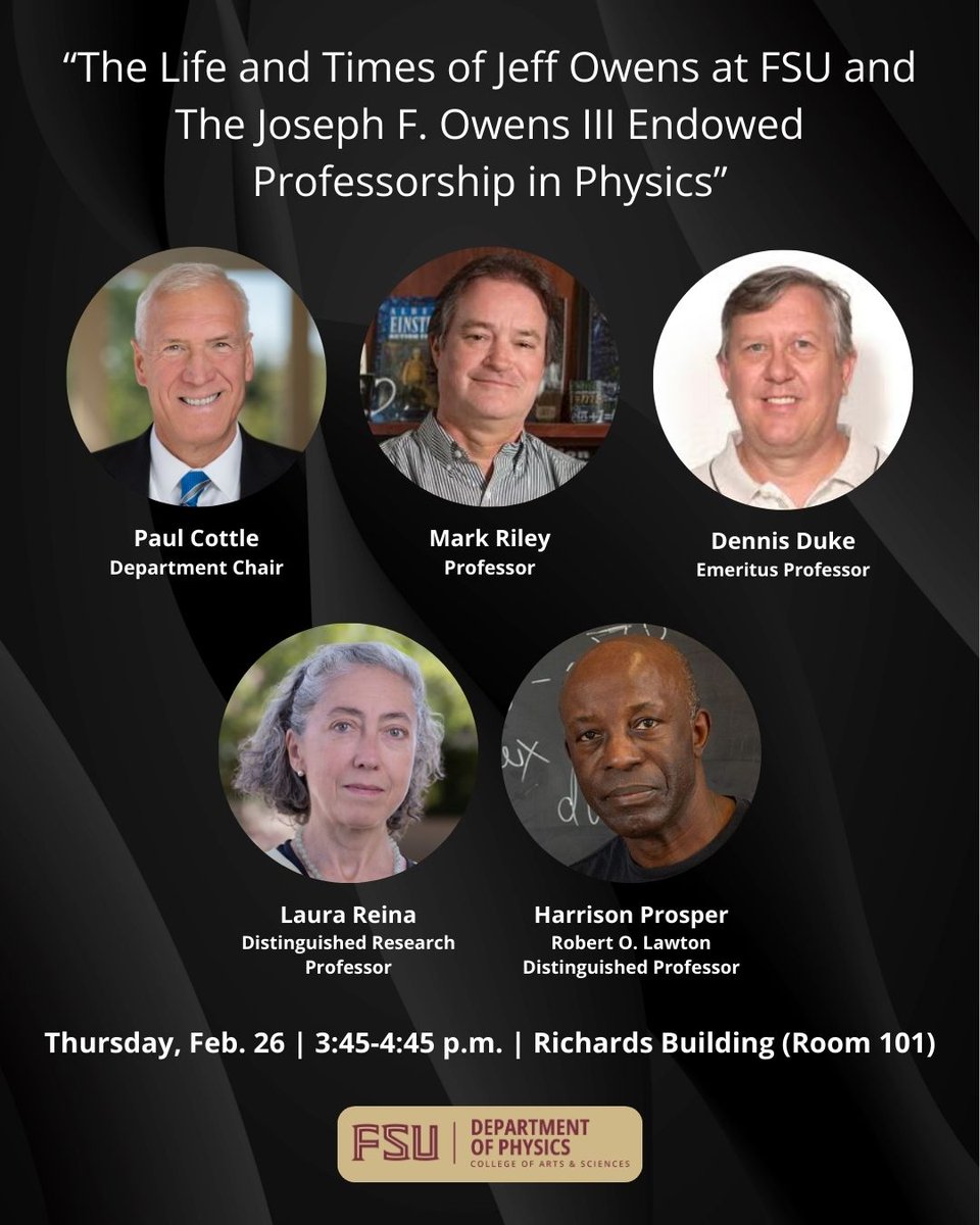 FSU Department of Physics tweet media