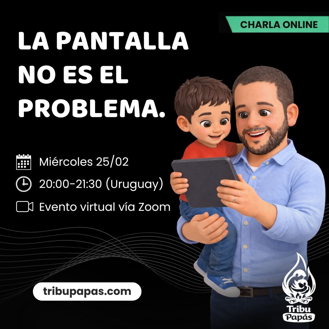 tribupapas's tweet photo. La pantalla no es el problema.

Gran taller que se realizará hoy miércoles 25 a las 20hrs (🇺🇾🇦🇷🇨🇱)

Dirigido por el psicólogo Andrés Gonzalez desde Uruguay sobre cómo abordar las pantallas con nuestros hijos.

¡Nadie cría solo! ¡Se hace en Tribu!

#TribuPapás https://t.co/SQOIMcgvE7