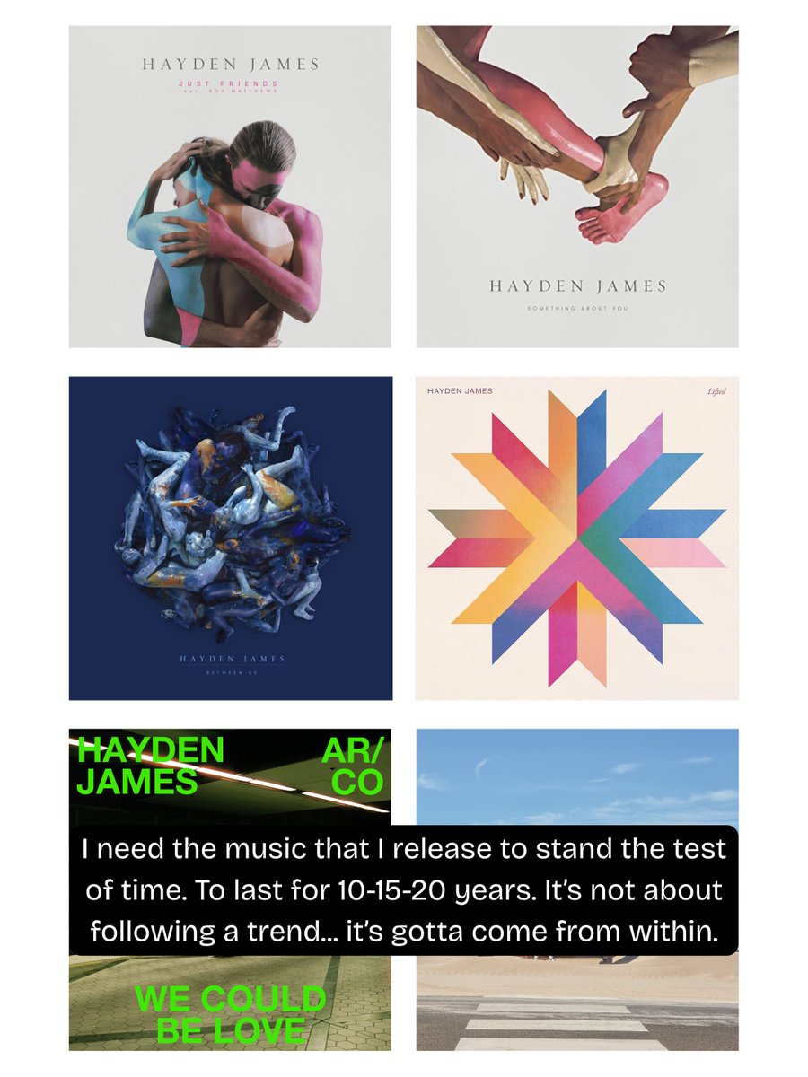 Hayden James tweet media