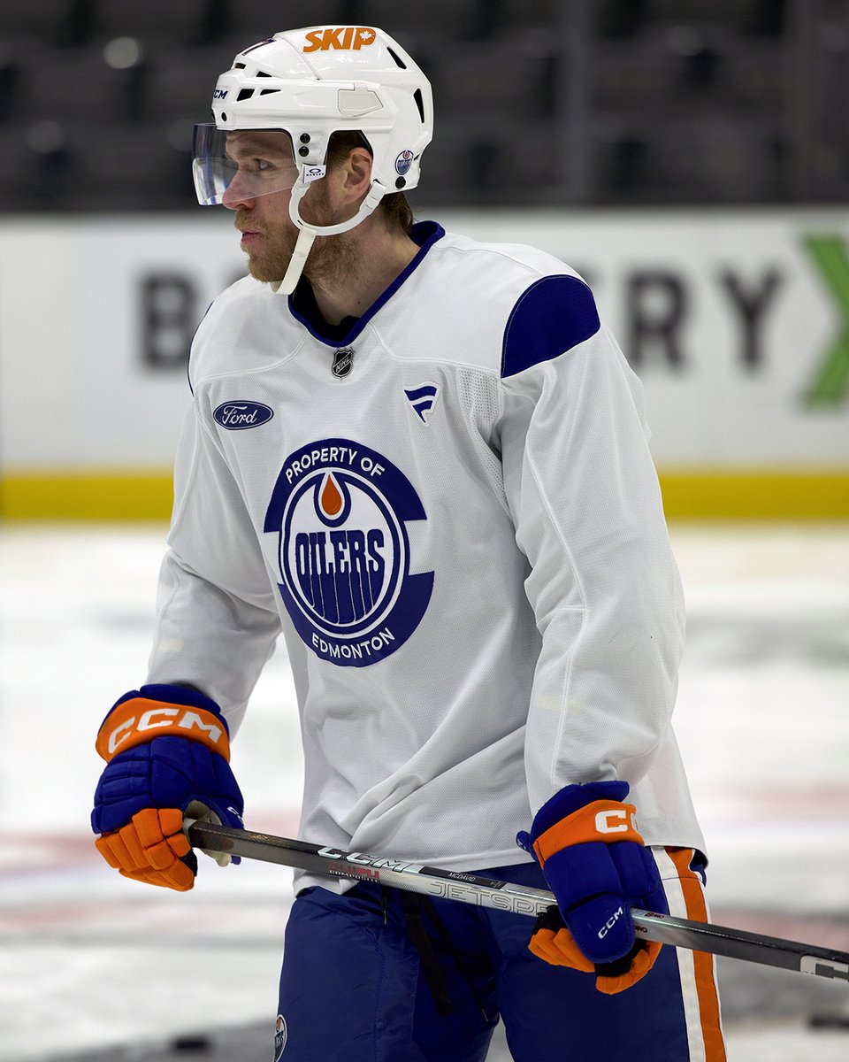 Davo's back 🫡 #LetsGoOilers