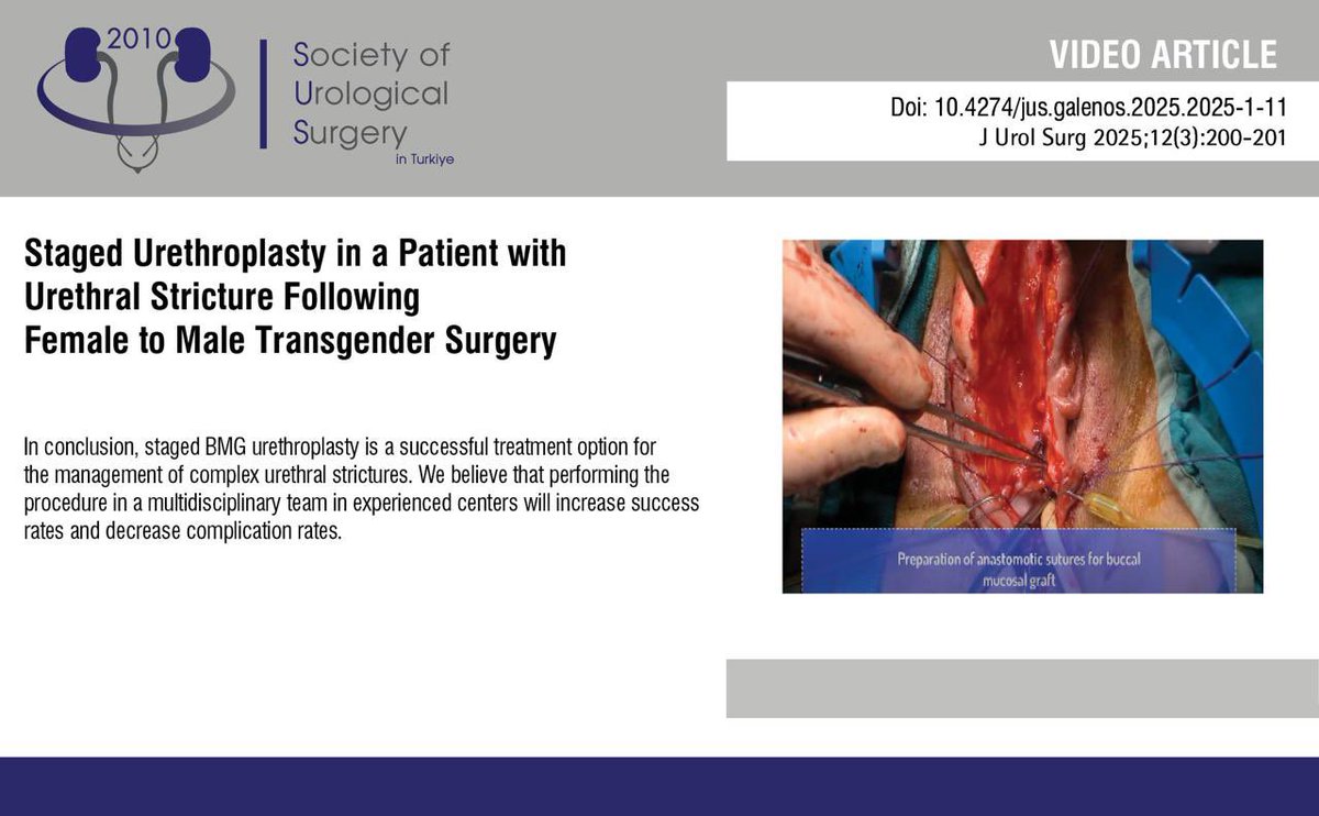 Journal of Urological Surgery tweet media