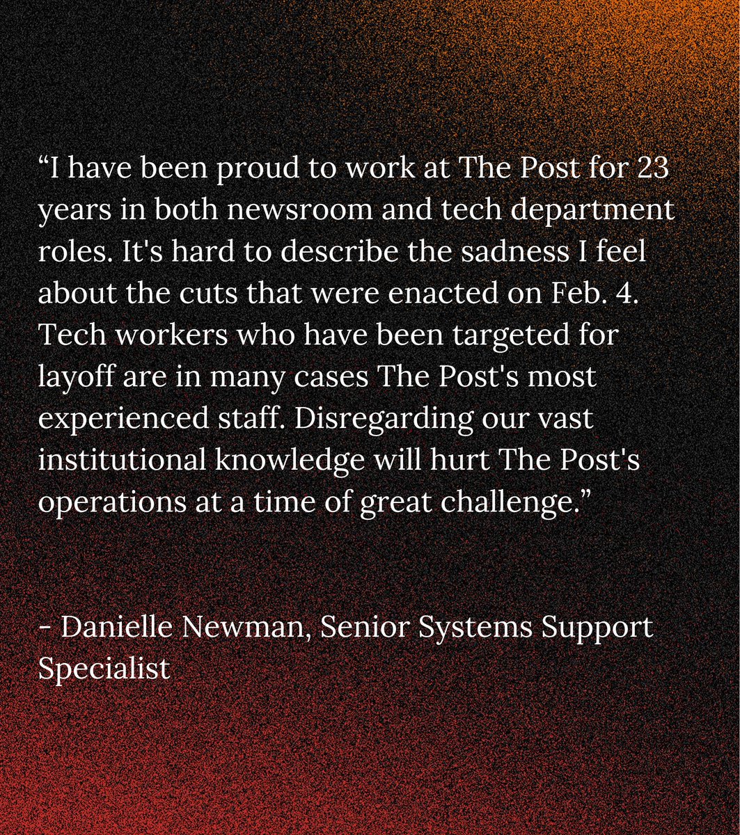 WaPo Tech Guild tweet media