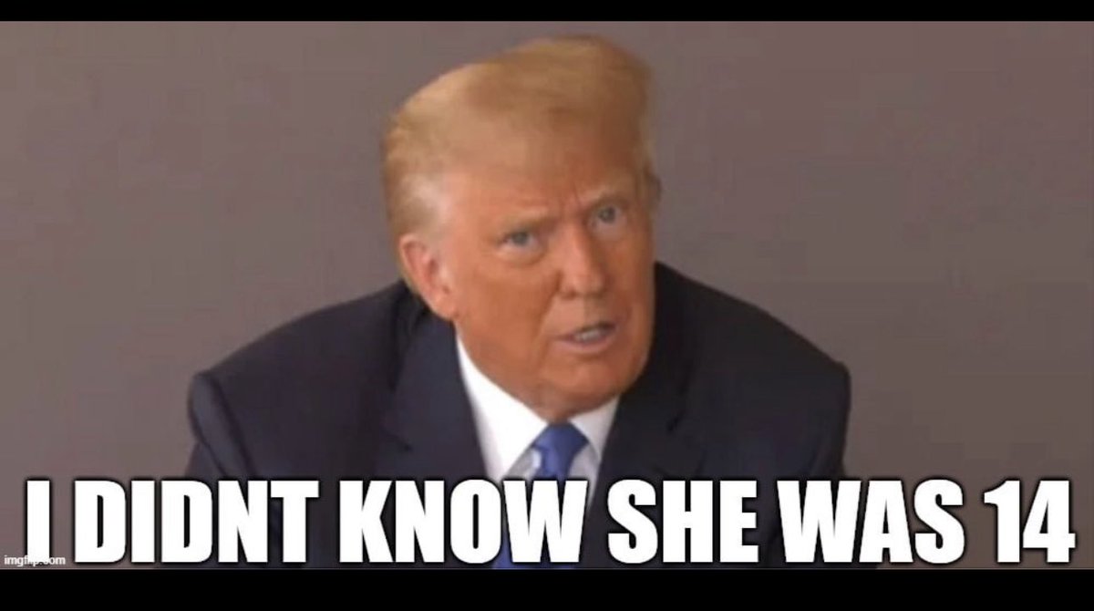 Yes you did…..#TrumpIsARapist #TrumpEpsteinCoverUp