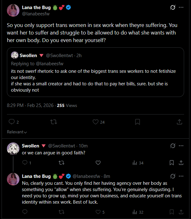 silence tr4nny a c!s woman is speaking