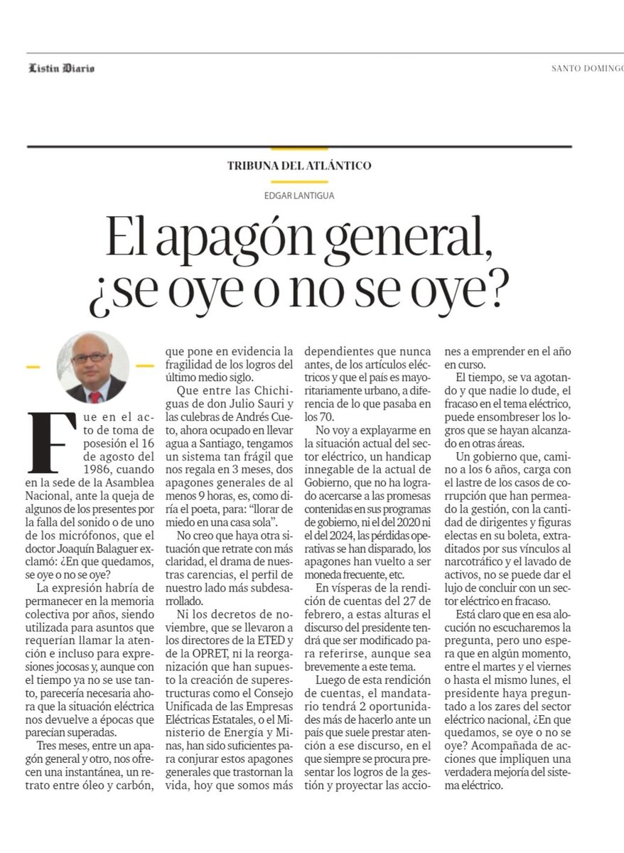 Tribuna del Atlántico

El apagón general, ¿se oye o no se oye?

listindiario.com/puntos-de-vist…