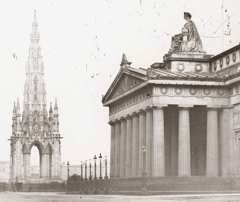 Edinburgh, Scotland, 1844.

Divinity once ruled the earth.