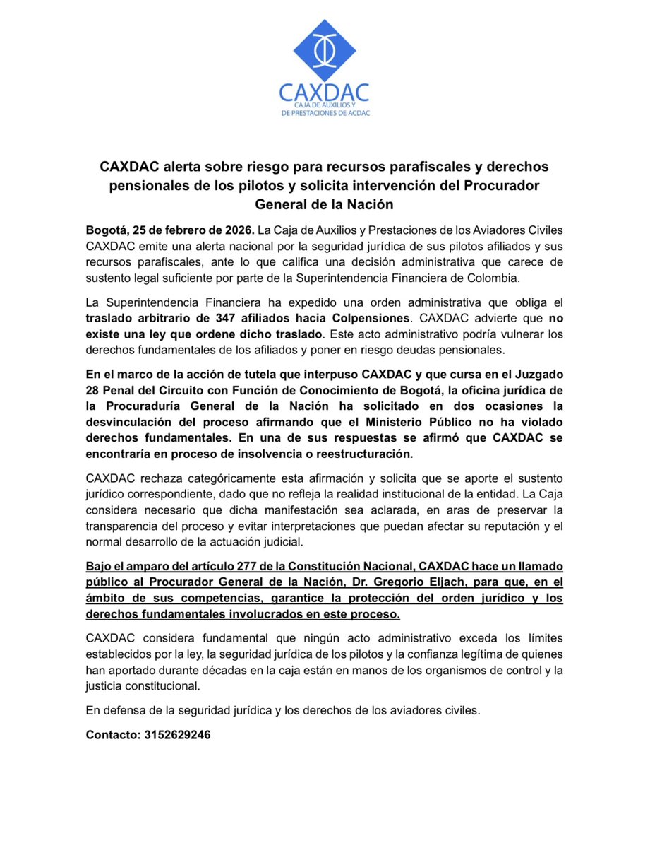 CAXDAC Fondo de Pensión tweet media
