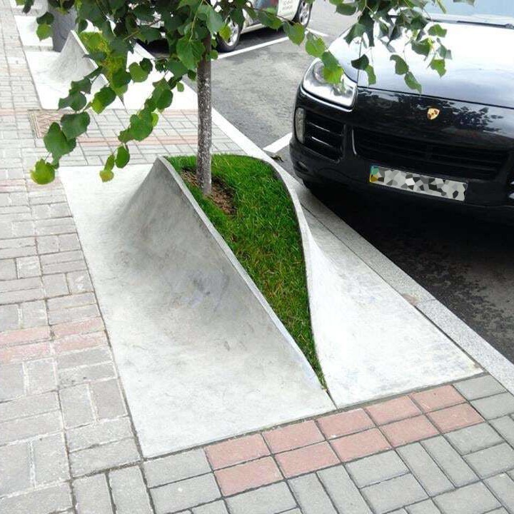 Unique urban Design in Ukraine.
