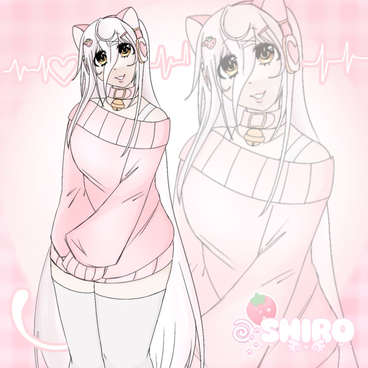 shiroutauloid's tweet photo. ♫ say hello to shiro !
you guys like cute anime art, right?! 🍓
#arttwt #utatwt https://t.co/tDIMiriY4o