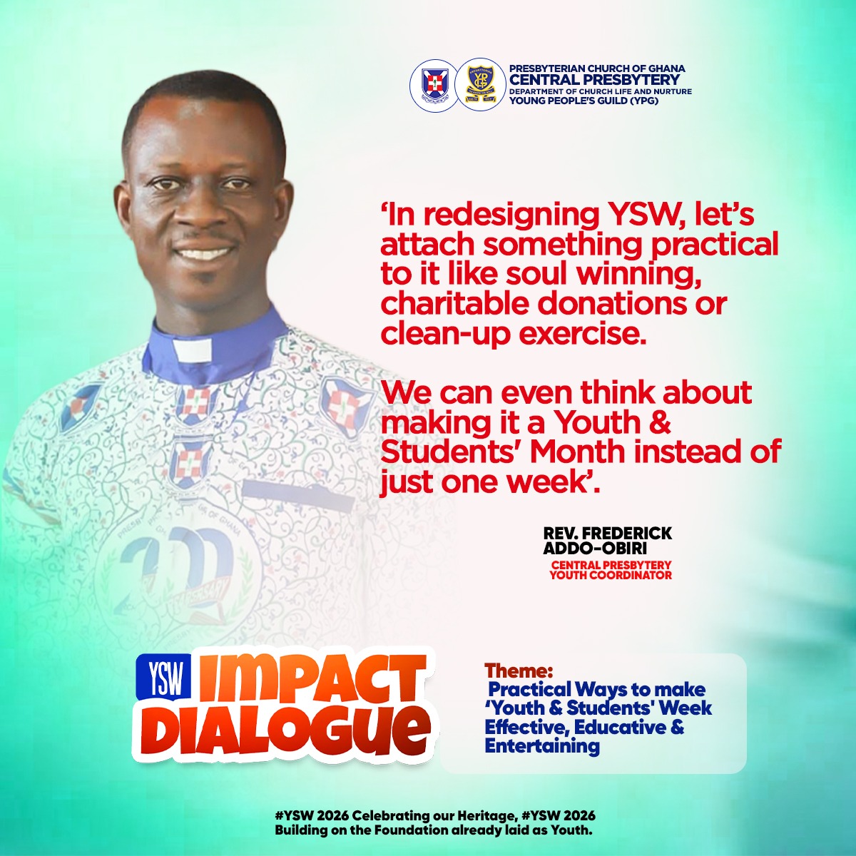 st_canny's tweet photo. 💬𝐘𝐒𝐖 𝐈𝐦𝐩𝐚𝐜𝐭 𝐃𝐢𝐚𝐥𝐨𝐠𝐮𝐞 
➖➖➖➖➖

#YSW2026
#YSWImpactDialogue
#WeAreCentralYPG
#WeAreCentralYPG
➖➖➖➖➖➖➖➖
𝐂𝐞𝐧𝐭𝐫𝐚𝐥 𝐏𝐫𝐞𝐬𝐛𝐲𝐭𝐞𝐫𝐲 𝐘𝐏𝐆©️𝟐𝟎𝟐𝟔 https://t.co/JzlCovZXPM