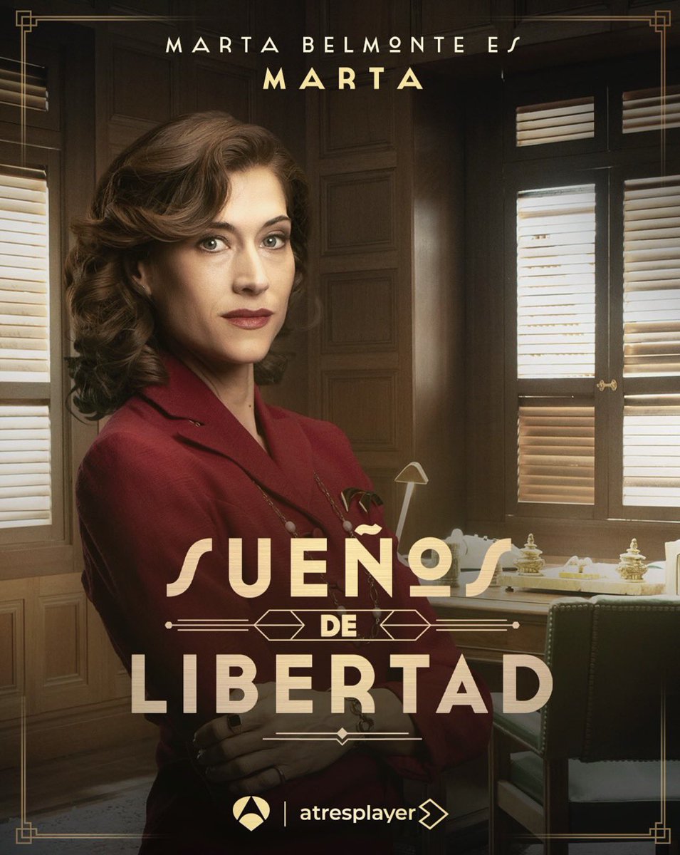 GranViaComunica's tweet image. . Nuevos carteles de la nueva temporada de #SueñosDeLibertad con @labelmontemarta como Marta de la Reina.

#MartaBelmonte #actriz #ficcion