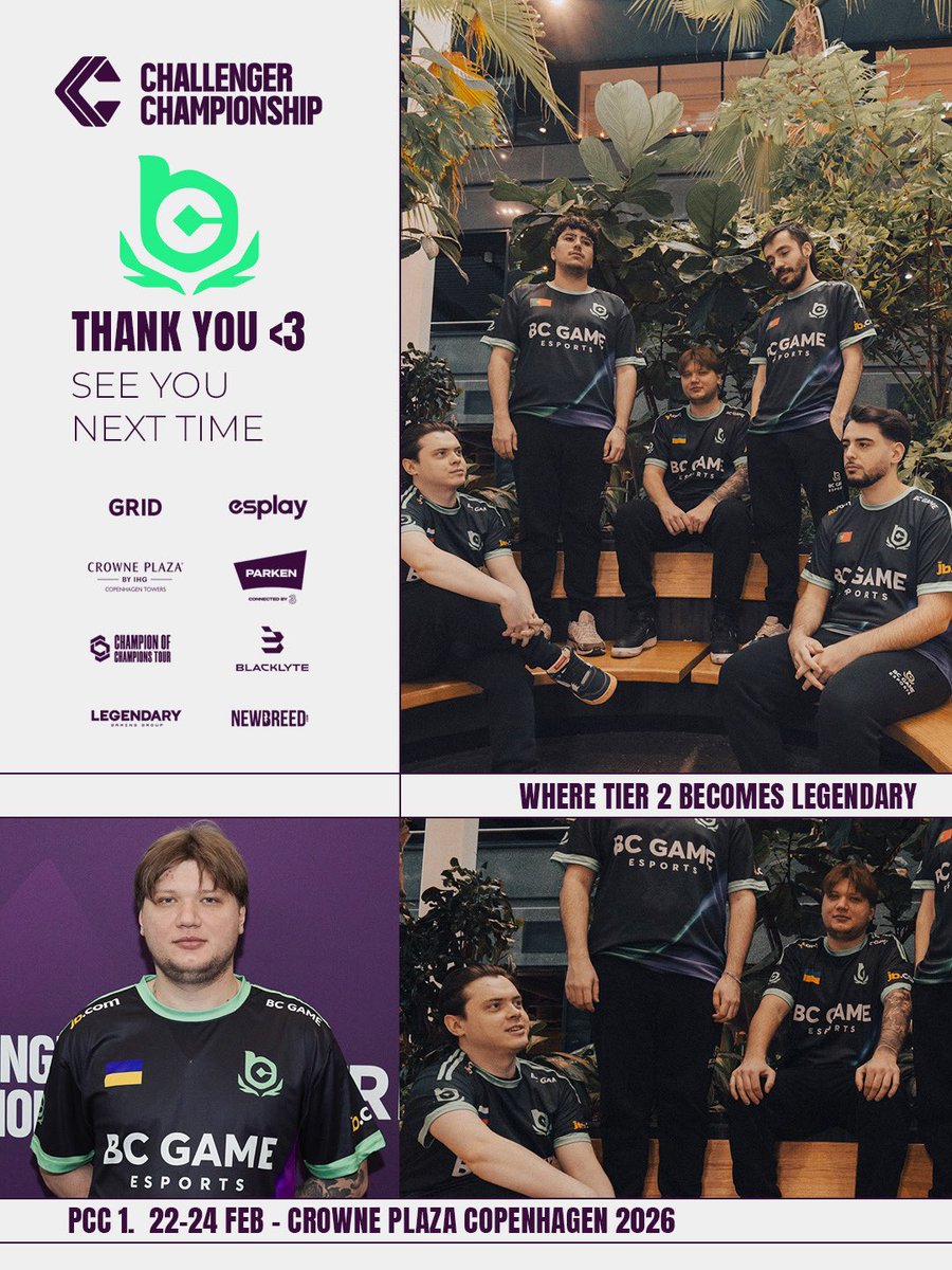 Always an honor to host legendary players, make sure to stop by again soon <a href="/BCGameEsports/">BC Game Esports</a> 👋 

#ChallengerChampionship