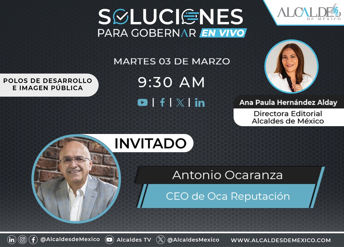 Alcaldes de México tweet media