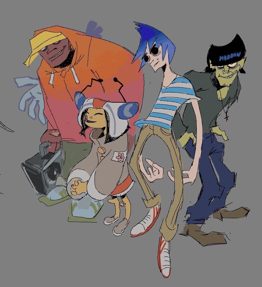 #GORILLAZ