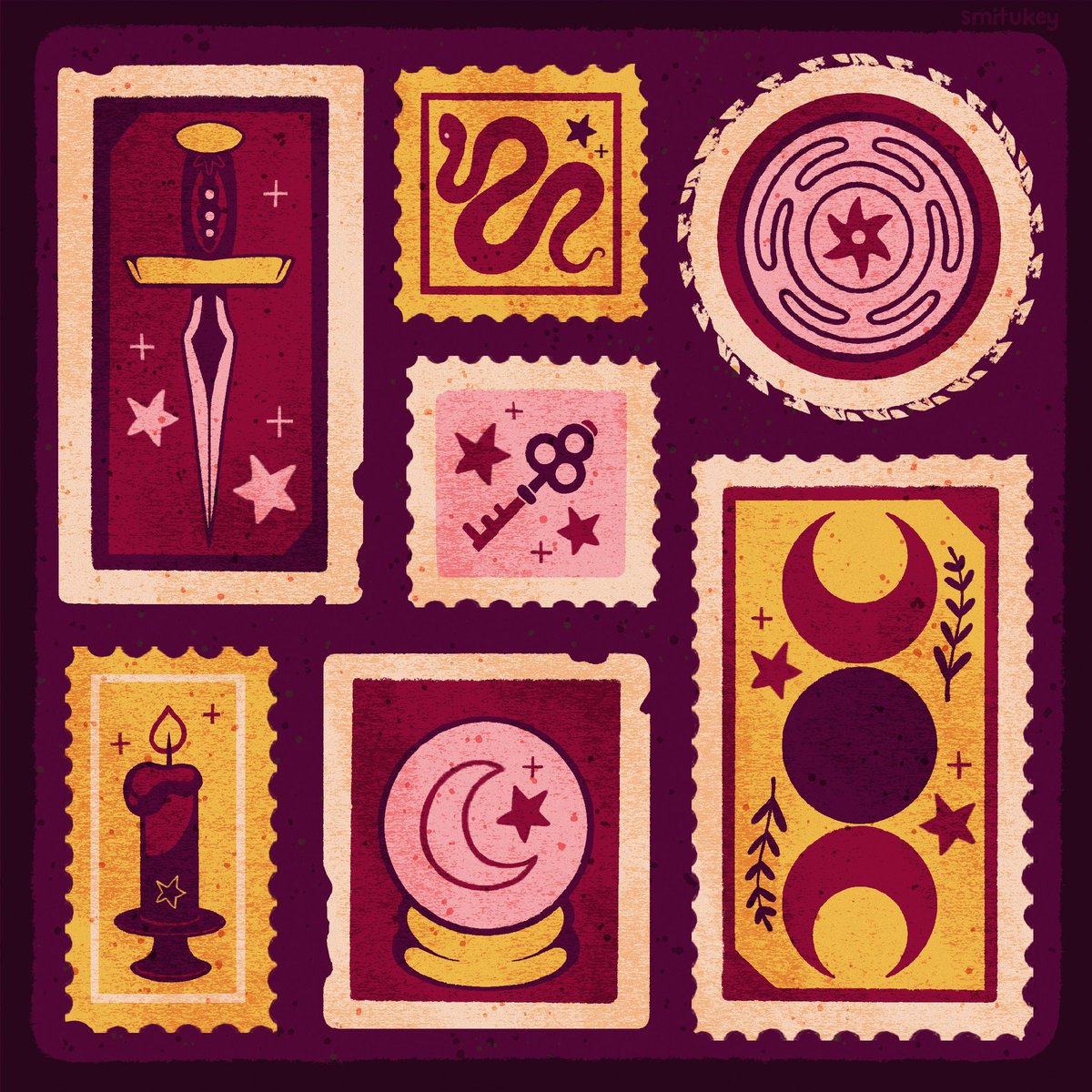 smitukey's tweet photo. Hecate 🐍
#thepatternchallengebymel #witchy https://t.co/kDtatCeUsX