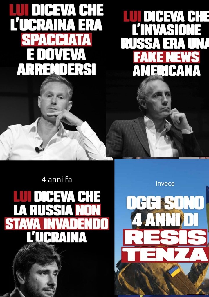 X ricordare cosa dicevano 
i #ciucciaputin