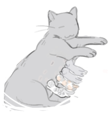 mama soot and her kittens