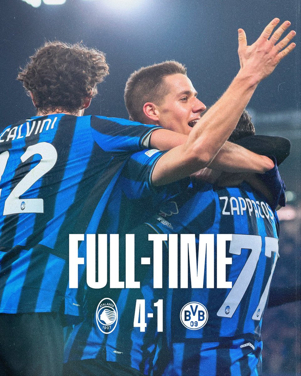 What a COMEBACK for Atalanta! 

They wave the flag for Italy this year🇮🇹

Many key Italians stepped up tonight