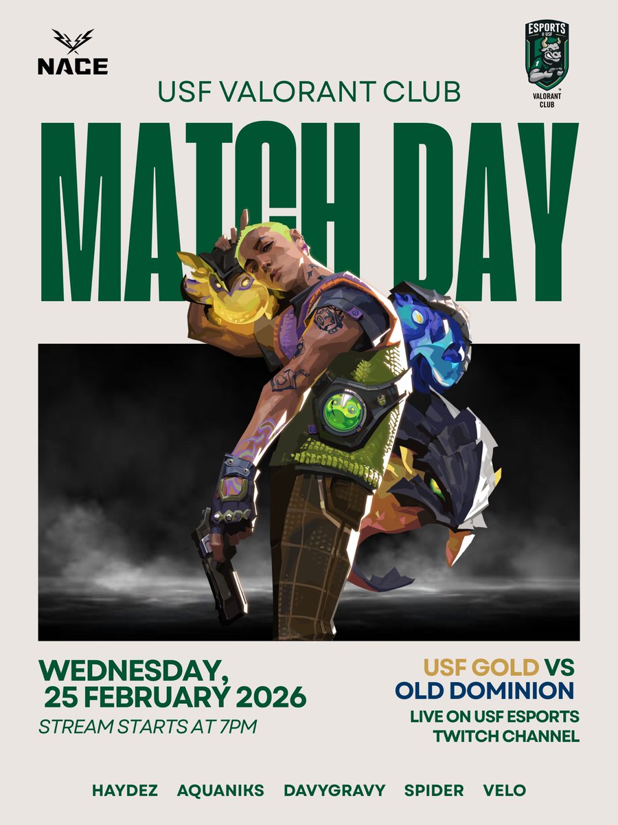 USF Valorant tweet media