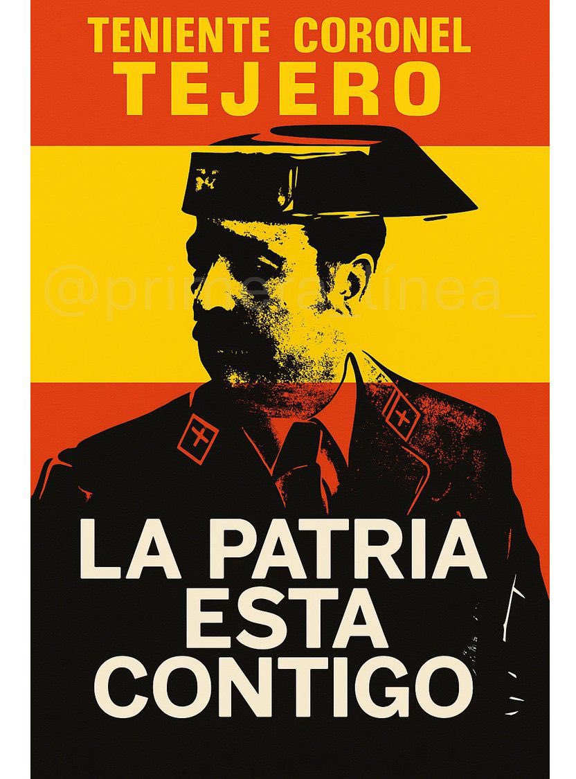 ¡Honor y Gloria! D.Tejero DEP🖤🇪🇸