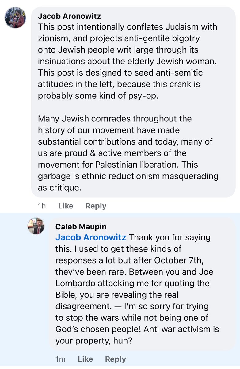 The crypto-Zionists who run anti-war activism in America hate Christians far more than they actually want to stop the wars.

Joe Lombardo of UNAC and his band of elderly Trotskyites have made that clear with their words.