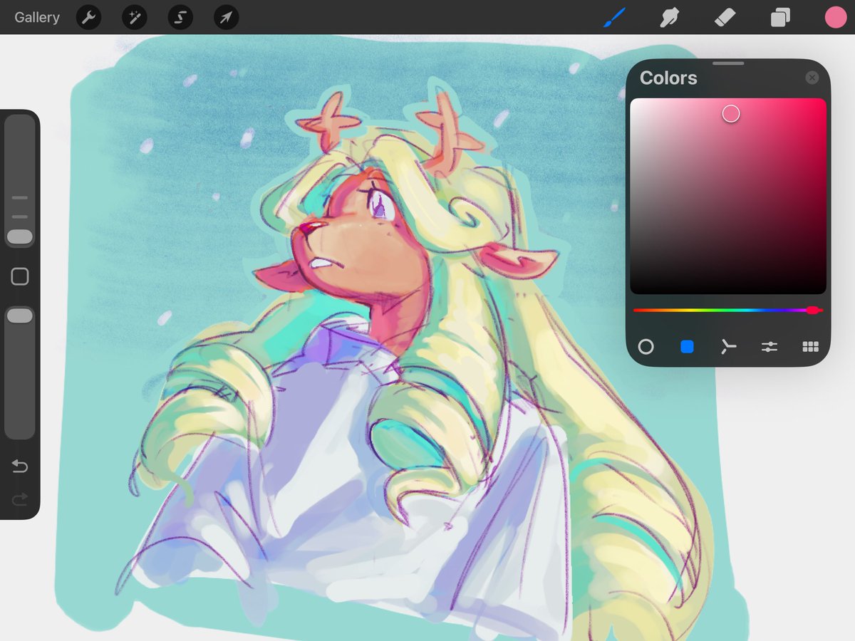 Noelle doodle for funsies 
#DELTARUNE