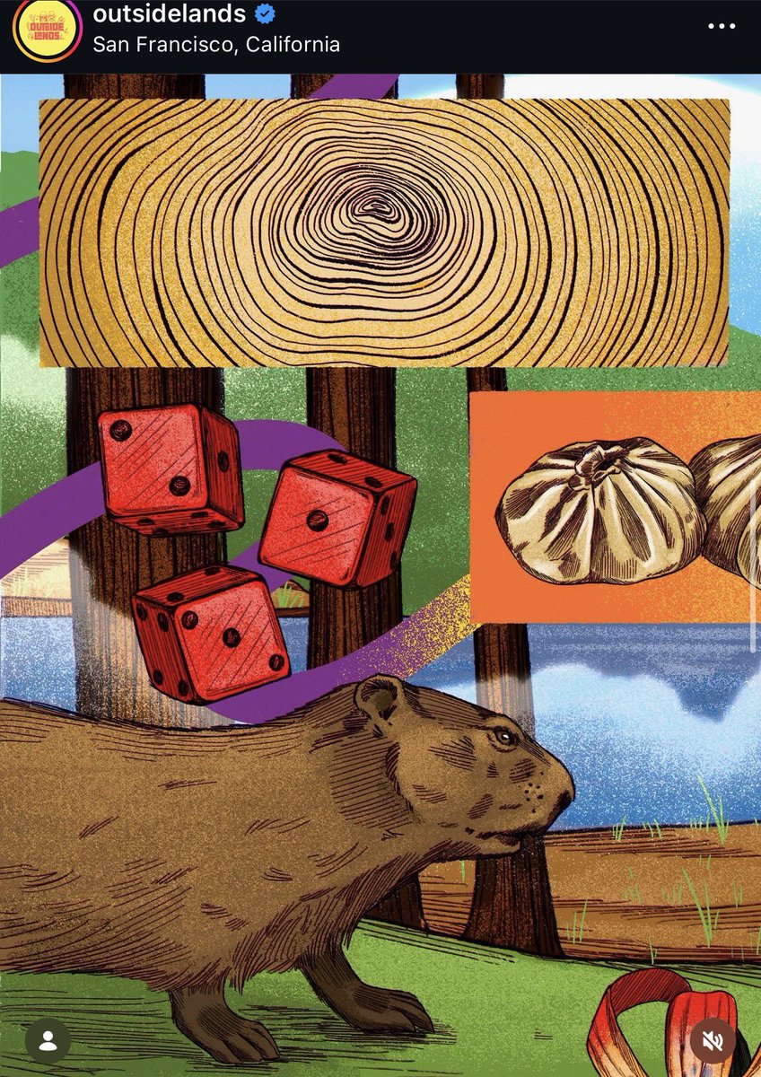 เทศกาลดนตรี Outside Lands Music Festival ที่ซานฟรานซิสโก สหรัฐอเมริกา เผยคำใบ้ศิลปินที่จะมาเป็นไลน์อัพในปีนี้ คาปิบาร่าและเกี๊ยว 🦫🥟 คือใครอ่ะคุ้นมาก เหมือนศิลปินตัวย่อเจนนี่