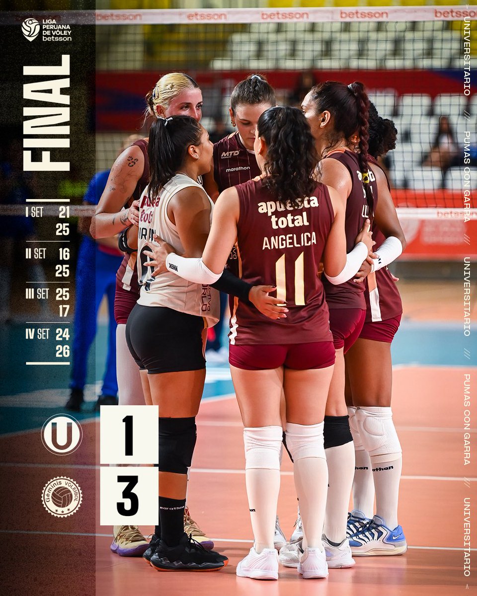 Universitario Vóley tweet media