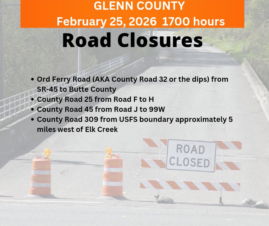 Glenn County OES tweet media