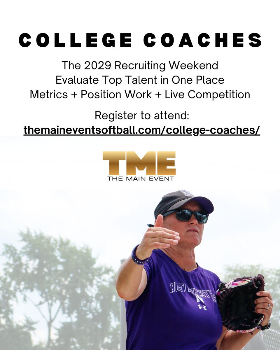 The Main Event Softball tweet media