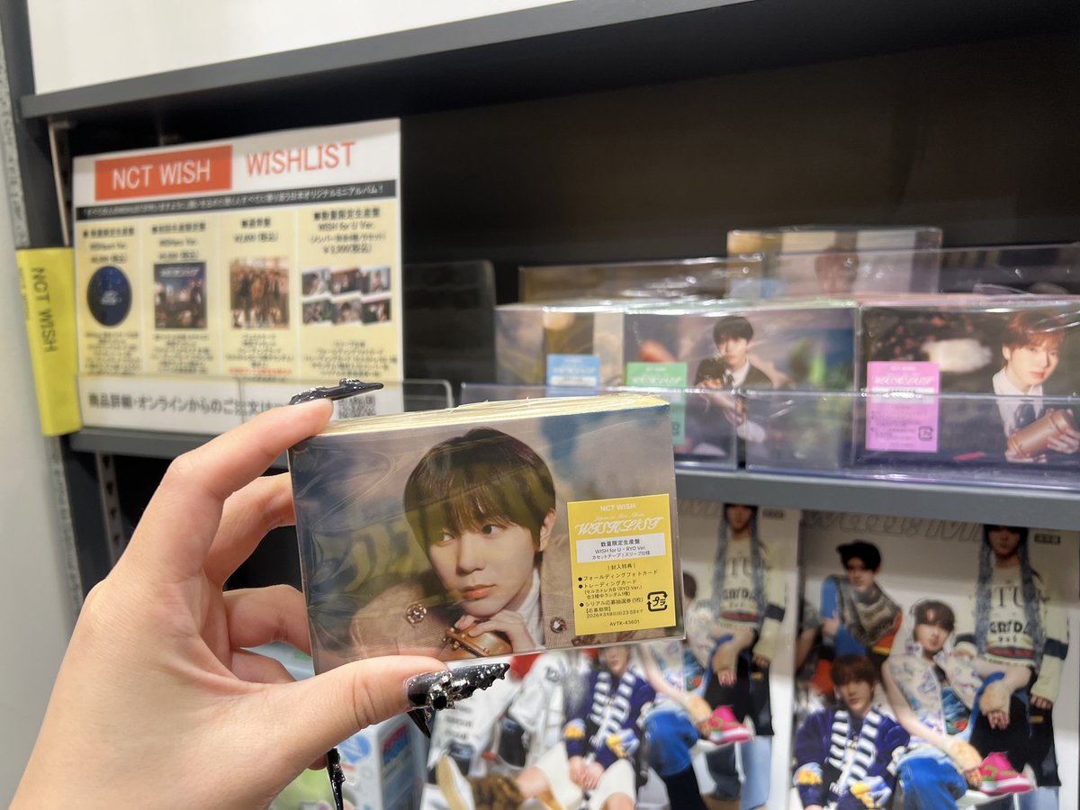 NCTWISH】 初の日本オリジナルミニアルバム『#WISHLIST』 メンバー別の