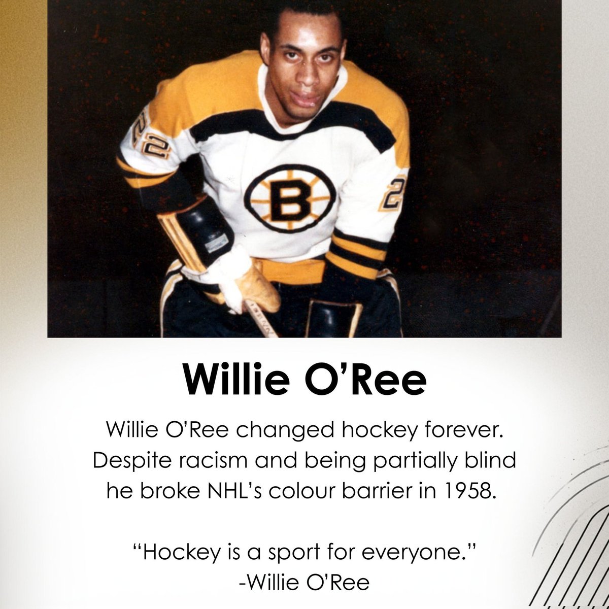 MrPsClassSEC's tweet photo. Noteworthy Canadians for Black History Month 
Willie O'Ree by Tyler
@campionchamps #BlackHistoryMonth #ShareBlackStories #BlackExcellence #BHM2026 https://t.co/mVDwYRqsXZ