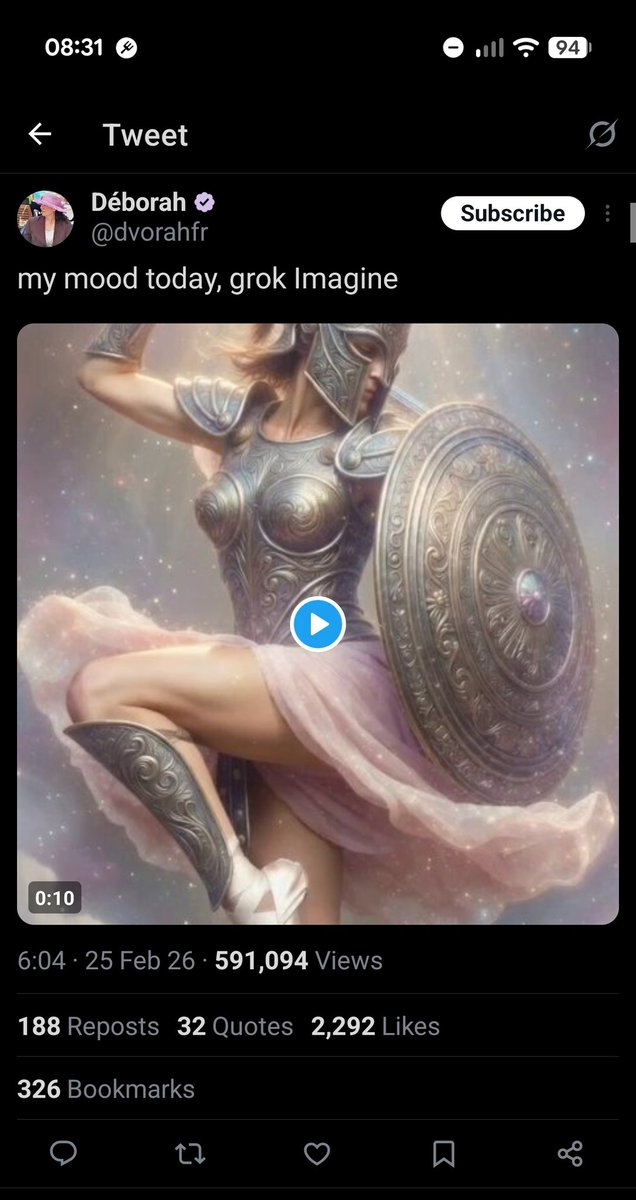 Elon 24,160,767 views. 
Original 591,094 views. 

Never leaving X