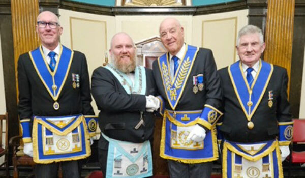Second time in the chair for Ian at St Peter’s Lodge westlancsfreemasons.org.uk/second-time-in…
