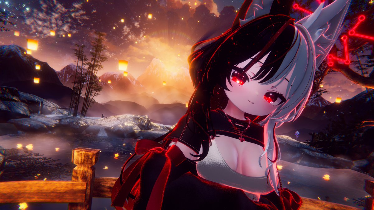 I'd like to stay here for a while, just you and I~