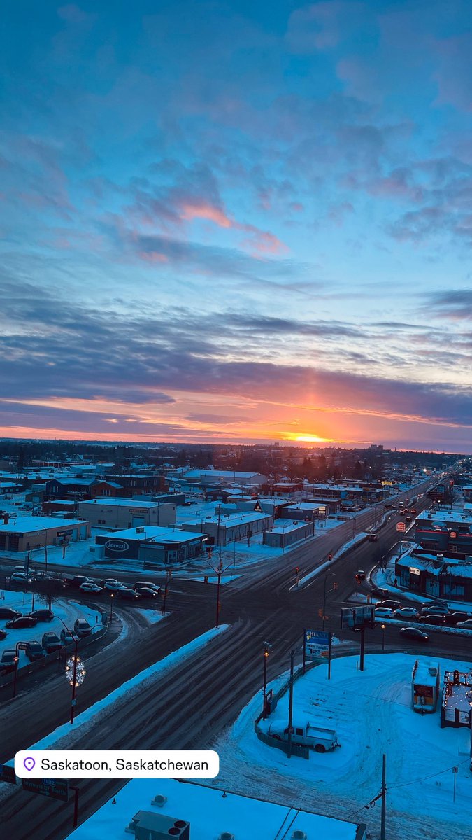cdtellier's tweet photo. Good night, Saskatoon. Thanks for being lovely today. ๐ #SaskSunset https://t.co/6mQ0qp1oUI