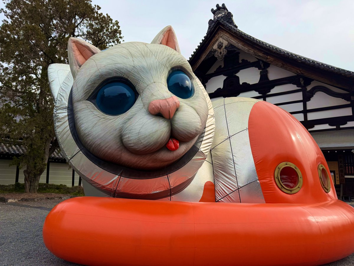 只今、東福寺にて「ARTISTS' FAIR KYOTO 2026」が開催されています