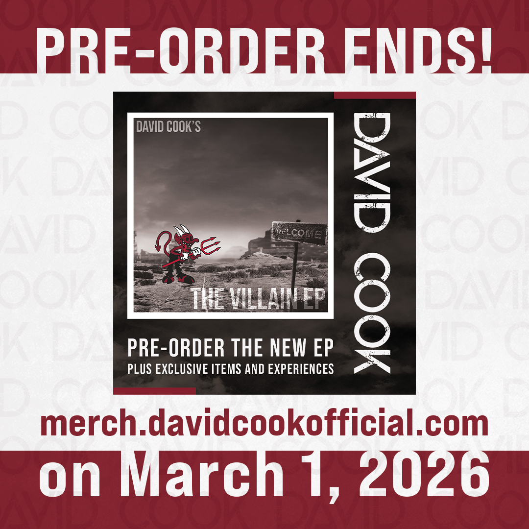 David Cook News/Info tweet media