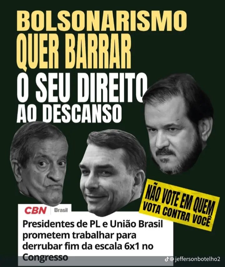 Eles trabalham, minha gente? Nunca trabalharam e nem sabem o que é isso