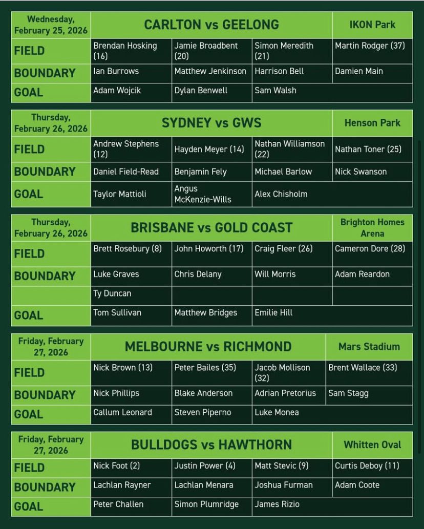 AFL Fans Association tweet media