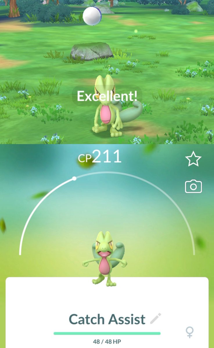 FairlyOddRadish's tweet image. My #MetapodBuddy assisted in getting #ExcellentThrows on three #Pokemon in a row 🥳
He may be weak and have a CP of 10, but he’s the best and I got him some treats at #Publix.
#Metapod #ExcellentThrow #PokemonGO
The Pokémon that I caught had lousy stats so I let them “GO” 🤭