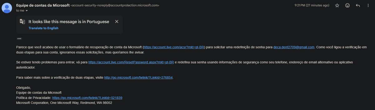 Deca_denti's tweet photo. O suporte da @Microsoft @MicrosoftBr é uma merda.

tentei todos os tipos de suporte para recuperar minha conta hackeada, e todos eles além de serem automatizados, não funcionaram. Nenhum fórum ajuda. E o telefone só é atendido por bot.

A segurança de vocês é horrível. https://t.co/K0BB5hgac9