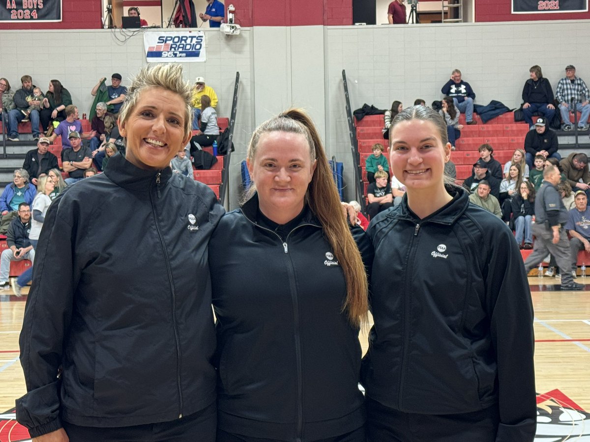 Great to see an all female officiating crew on the Wilmington-Union City girls game! <a href="/District10_PIAA/">PIAA District 10</a>