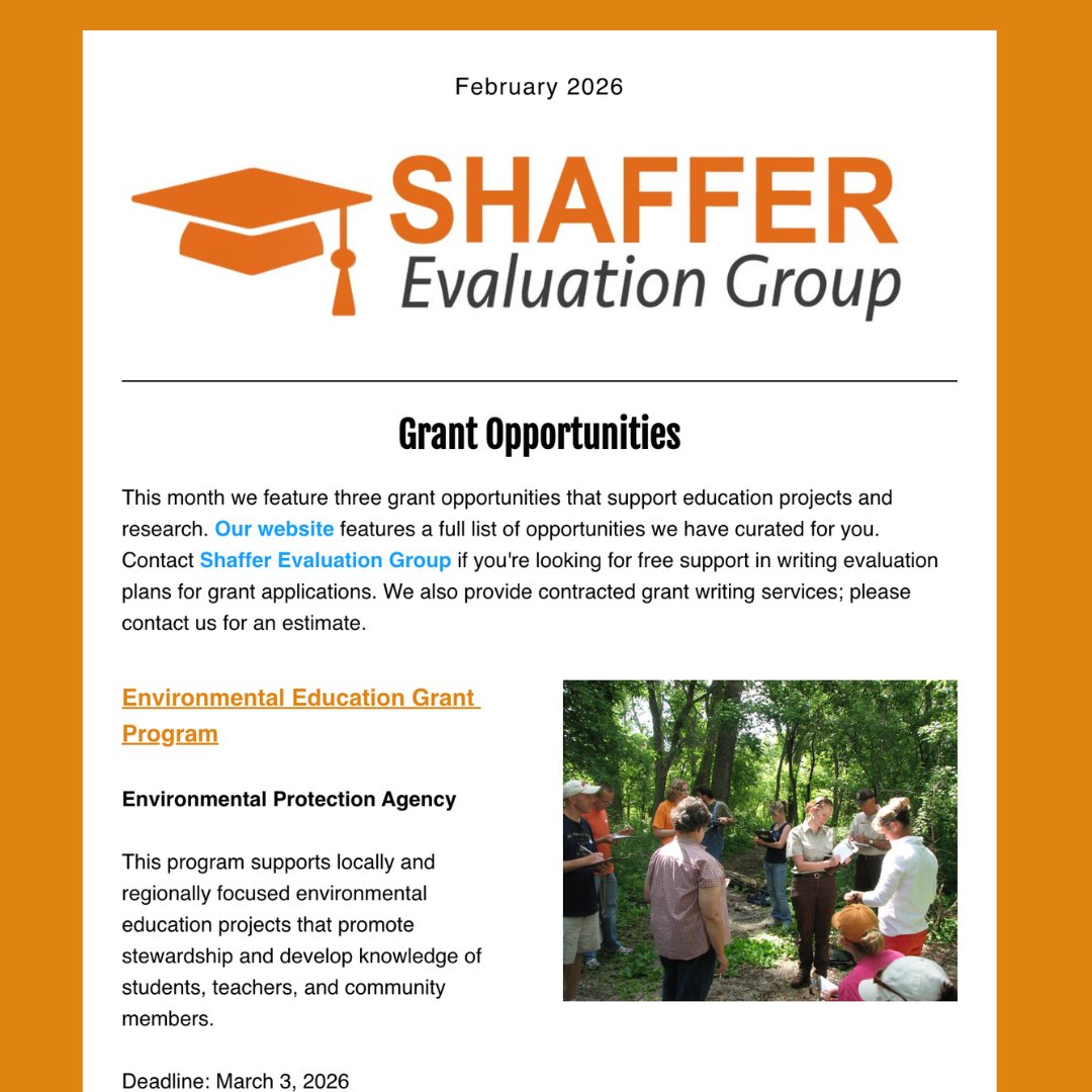 Shaffer Evaluation Group tweet media