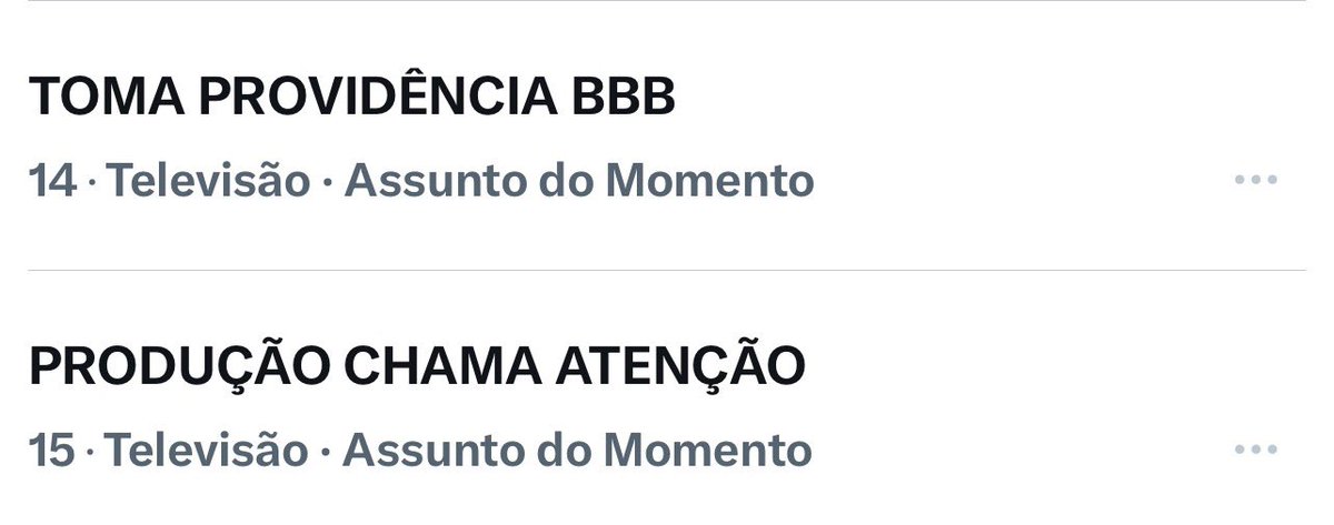 nandomalfin's tweet photo. SUBIU GENTE, CONTINUEM VAMOS!! 

     TOMA PROVIDÊNCIA BBB 

     PRODUÇÃO CHAMA ATENÇÃO https://t.co/3ClqrRlxsi