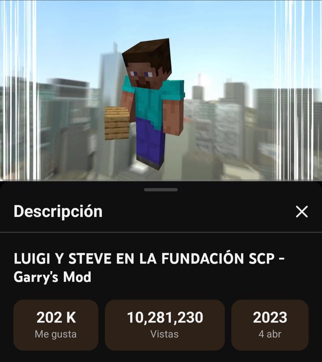 un pana me dijo que mi video del weon de verde y el cabeza de ojiva nuclear llego a las 10M de vistas y yo ni enterado ajajs

agradecido total!🫂 Ya pronto subiré video para compensar estos meses de inactividad!🙇‍♂️