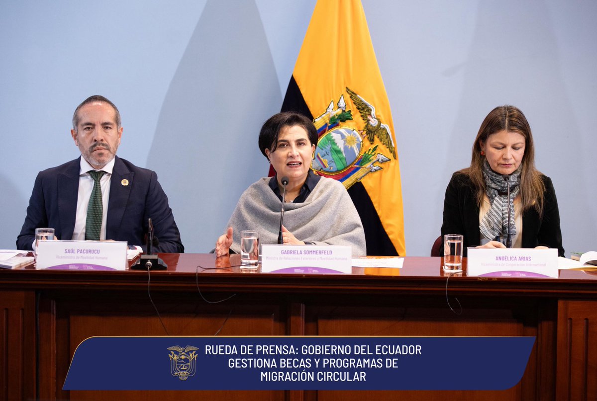 Cancillería del Ecuador 🇪🇨 tweet media