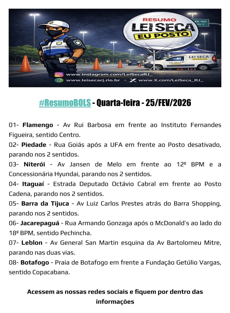 Fiquem atentos na sequência das postagens para não perderem nenhuma atualização. leisecarj.rio.br/single-post/re…